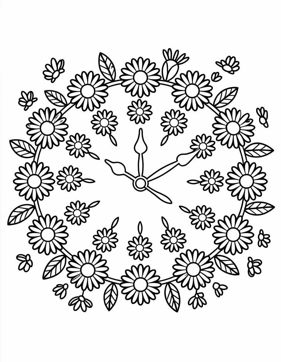 Flower Clock